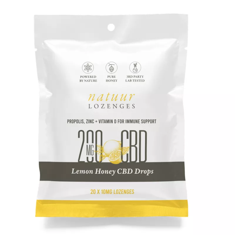 Natuur Honey Lemon Cough Drops 200