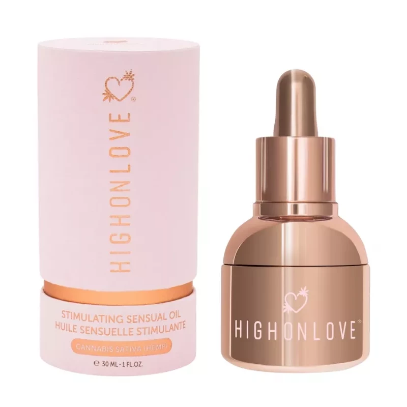 HighOnLove Hemp Oil 30ml - Luxurious Sensual Self-Care with Natural Benefits