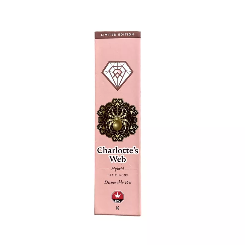 Charlottes Web Hybrid 1G Vape Pen - 1:3 THC:CBD Limited Edition