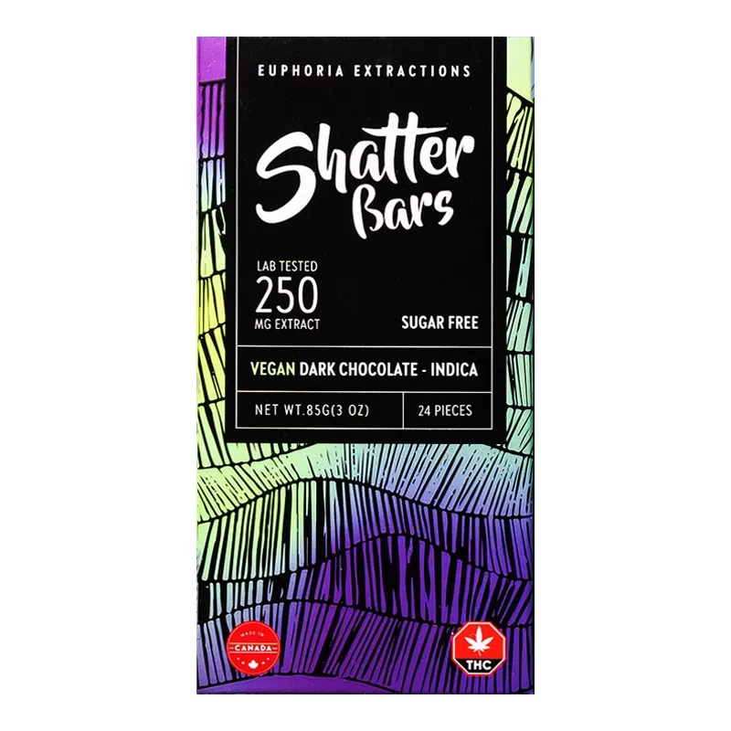 Vegan indica shatter bar vegan 250mg