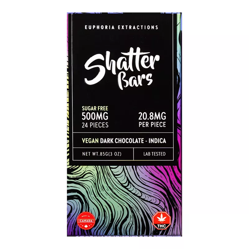 Vegan indica shatter bar vegan 500mg