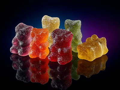 BIRCH+FOG premium cannabis gummy bears collection