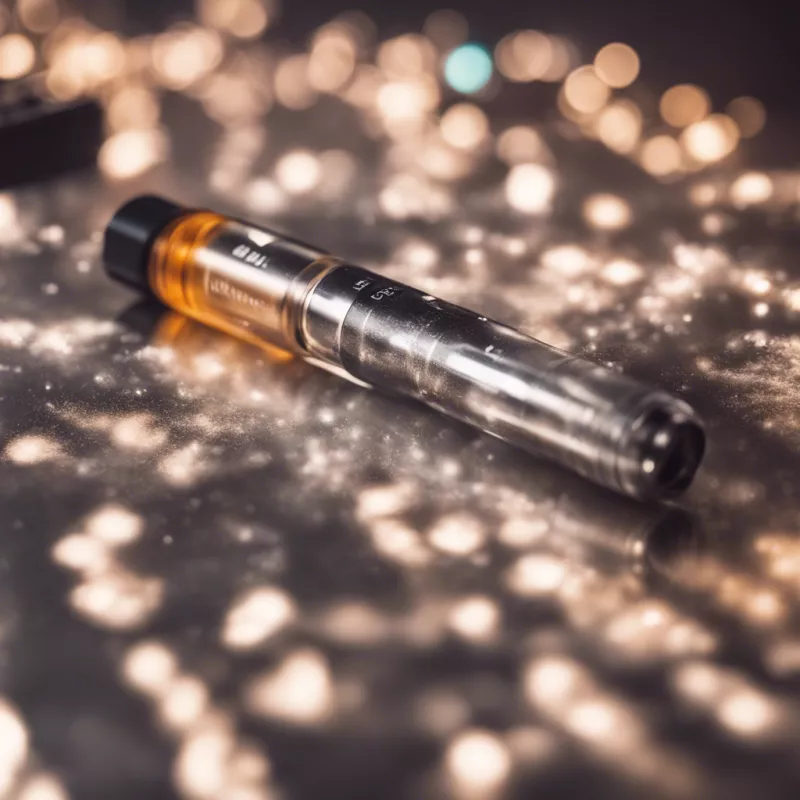 beautiful capture with a brighter background of a vape pen